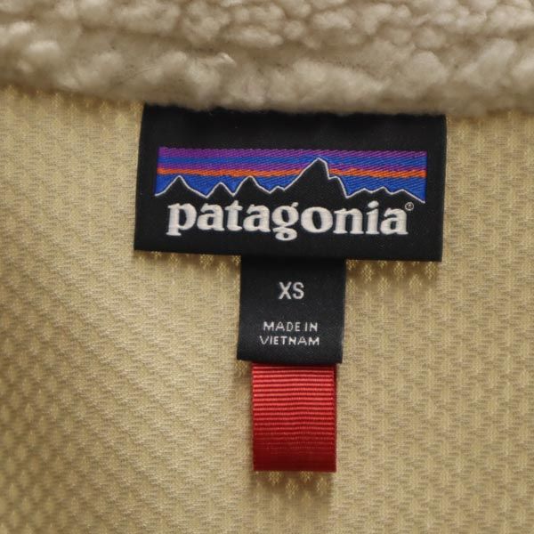 Patagonia 23074 Classic Retro X Boa Fleecejacke XS Beige Outdoor Damen Gebraucht