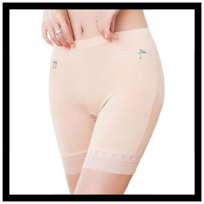 Nahtlose Sicherheits-Shorts für Damen, dünn, Übergröße, hohe Taille, unter dem Rock, Boxershorts, Anti-Reibung am Oberschenkel, Sicherheitsshorts