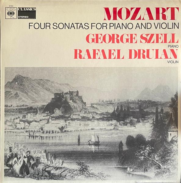 

LP Record WOLFGANG AMADEUS MOZART GEORGE SZ Four Sonatas For Piano And Violin S61055 CBS Classics 1969 UK Classical Used