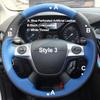Hand Sewing Steering Wheel Cover For Ford Focus 3 2012-2014 KUGA Escape C-MAX