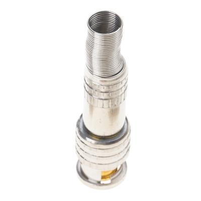 5Pcs/10Pcs BNC Male Connector 75-5 Solderless BNC Compression Connector Screw On Coaxial Terminal for CCTV Camera