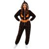 Unisex Kapuzen-Outfit mit Halloween-Print für die Halloween-Party