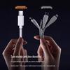 Compatible USB-C To USB Cable for iPhone 15 Pro Max and 16 Pro Charger. Ideal for Mobile Devices and Car Connections.