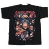 Summer Trendy Brand Childrens Tshirt Summer Japanese Anime Naruto Nine Tails 100 Cotton Printed Parent Child Tshirt