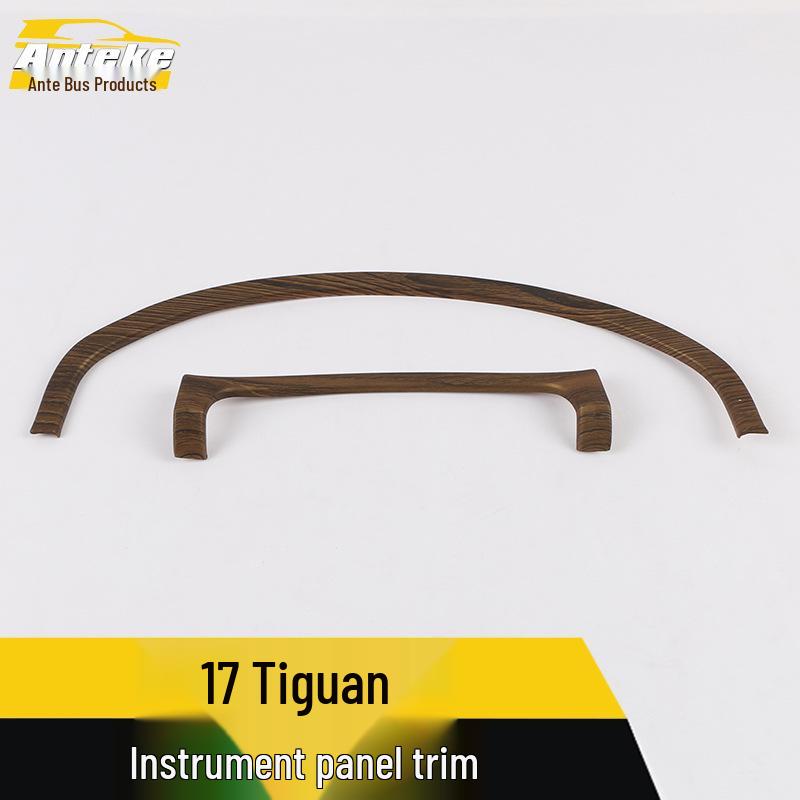 Compatible with 17 Teramont models: electroplated center console, dashboard trim, steering wheel, and bright strip modification.