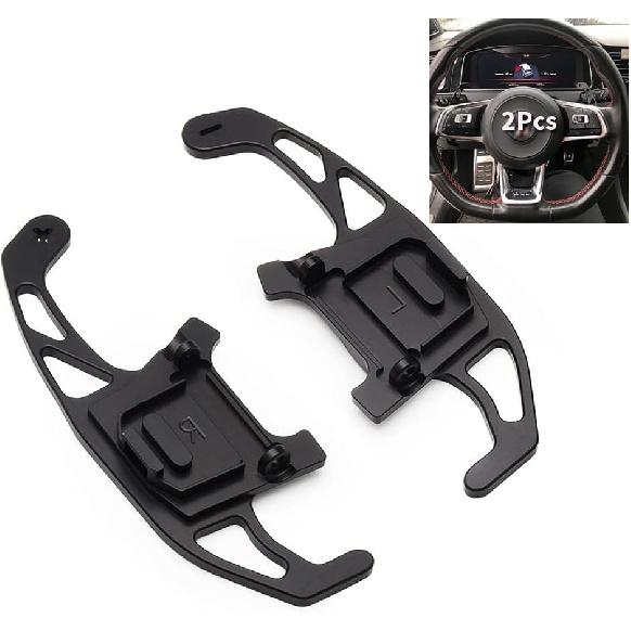 

SANRILY 2PCS Steering Wheel Paddle Shifter Extensions for Golf GTI R R-line GTD GTE MK7 7 Polo GTI Scirocco 2014 2015 16 17 18 2019 Paddle shifters чёрный