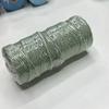 4mm Waterproof Hot Sale Colorful DIY Craft Twine Satin Cord Twisted Cord Natural Macrame Cotton Rope for Bags & Shoes