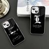 D-Death Note For IPhone 14 13 12 Mini 11 Pro XS Max X XR 14 Plus Tempered Glass Cover