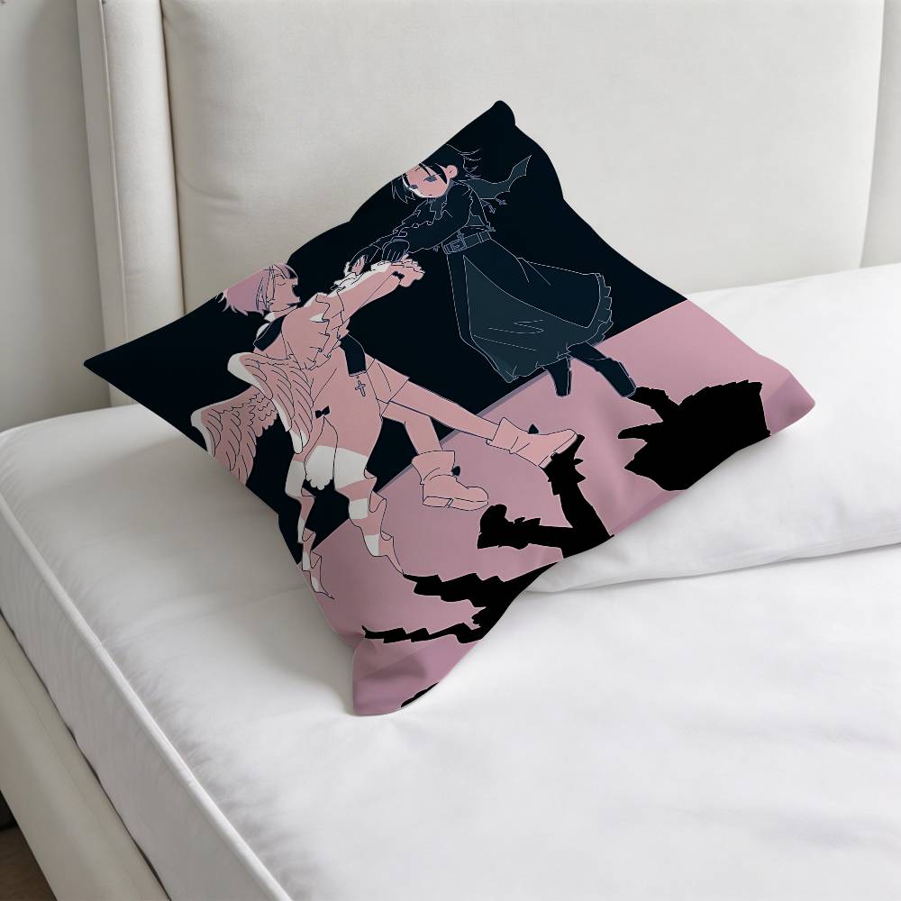 Cool SHTDN Game Square Pillow Cover Decorative Throw Pillow Case for Sofa Couch Bed Home Car Living Room Decoration