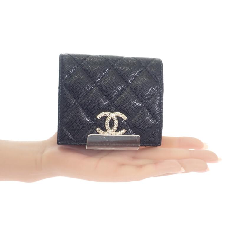 CHANEL  AP4248B1821294305 Bifold Wallet black Women