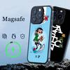 Gaston Lagaffe Phone Case Magesafe Magnetic Wireless Charge Case For IPhone 16 11 12 13 14 15 Pro Max Plus Mini