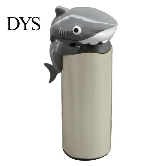 Soda Can Cover Portable Lid Cover, Shark/Dinosaur/Frog/Hippo/Elephant Shape, Durable Party Beverage Accessory Plastic Dustproof Protector for