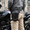Reflective Motorcycle Leg Bag Hard Shell Cycling Rider Bag Cycling Waist Pack  Motorcycle Equipment