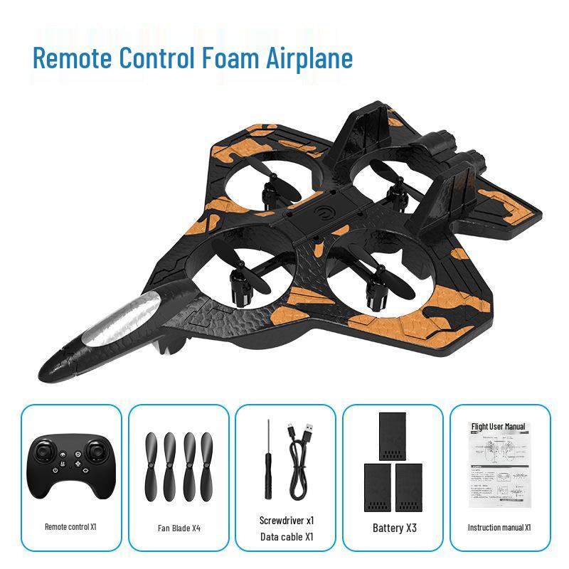 Child's Durable Induction Drone: Long Battery, Collision-Proof Remote-Control Airplane