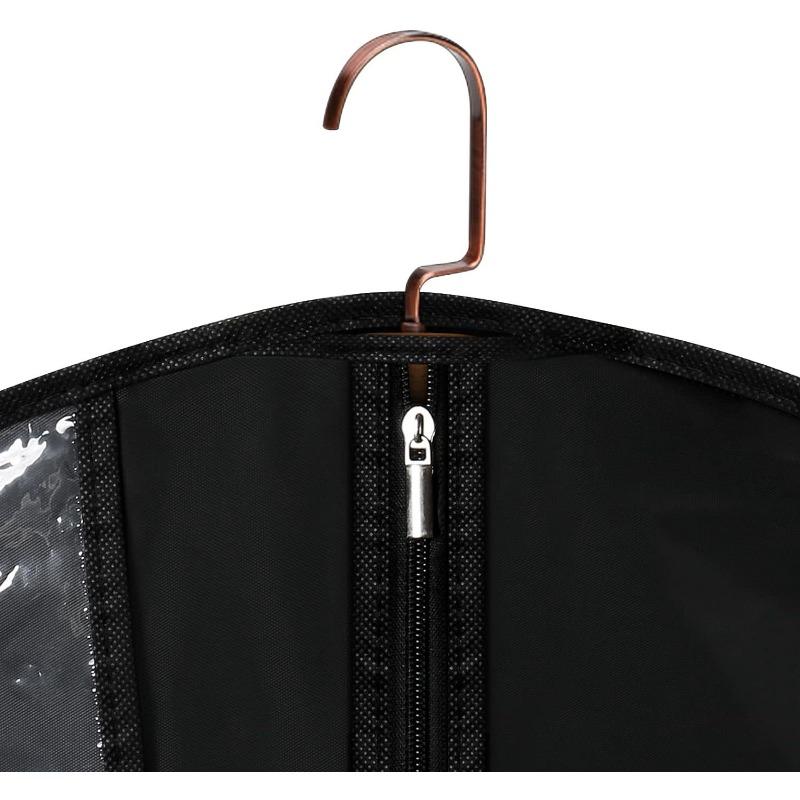 1pcs Double-layer Thickened Wedding Dress Dust Cover Lengthened Dress Dust Cover Hanging Coat Dust Bag Storage Hanging Bag