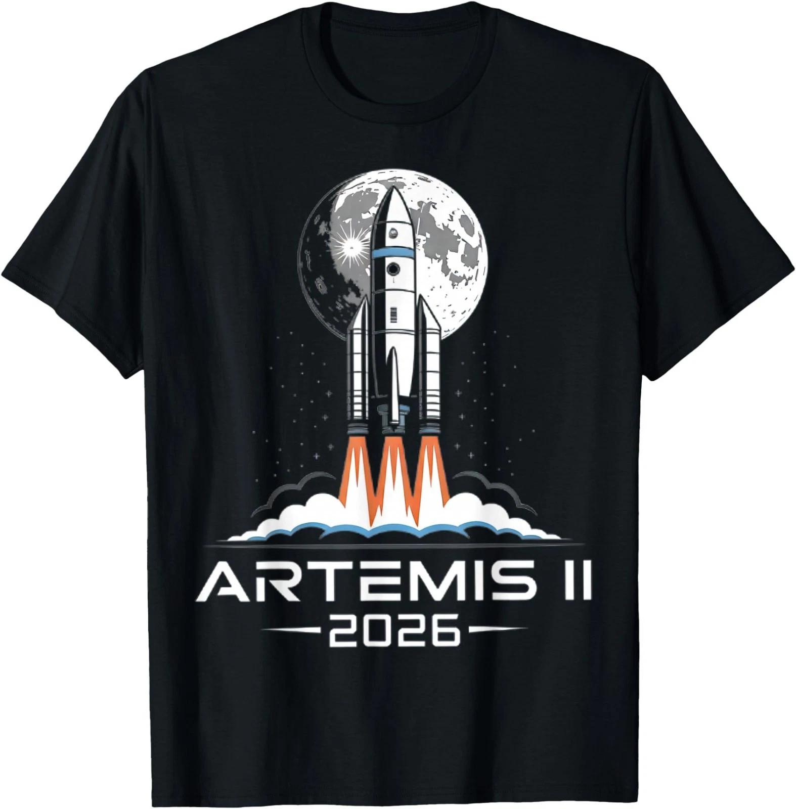 Artemis II Back to the Moon 2026 T-Shirt 2XL