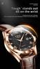 Men's Fashionable Waterproof Quartz Watch with Calendar & Luminous Features