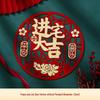 Housewarming Fu Character Door Sticker Set for New Home Ceremony and Decor