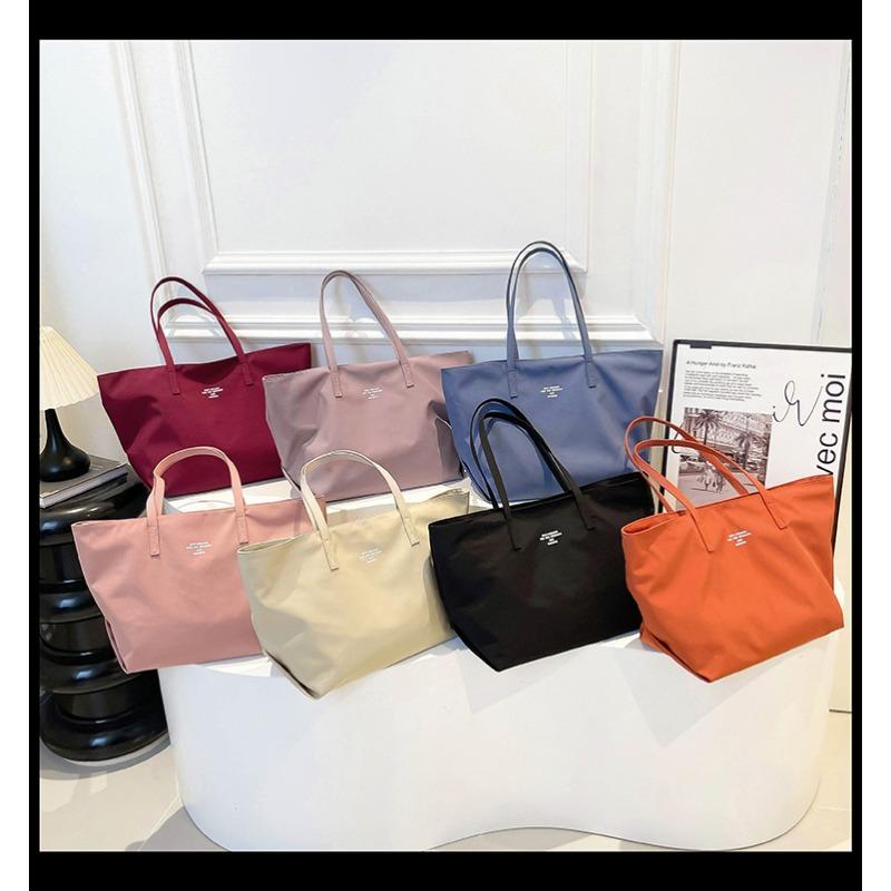 Ladies' Nylon Cloth Bag, Large Capacity Casual Shoulder Bag, Handbag