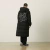 New MLB New York Yankees Basic Collection FW24 Down Jacket Unisex Black 3ADJB1646-50BKS