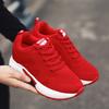 Women High Top Walking Shoes 9 Cm Wedges Sports Shoes Thick Sole Platform Fitness Sneakers Outdoor Ladies Running Jogging Shoe