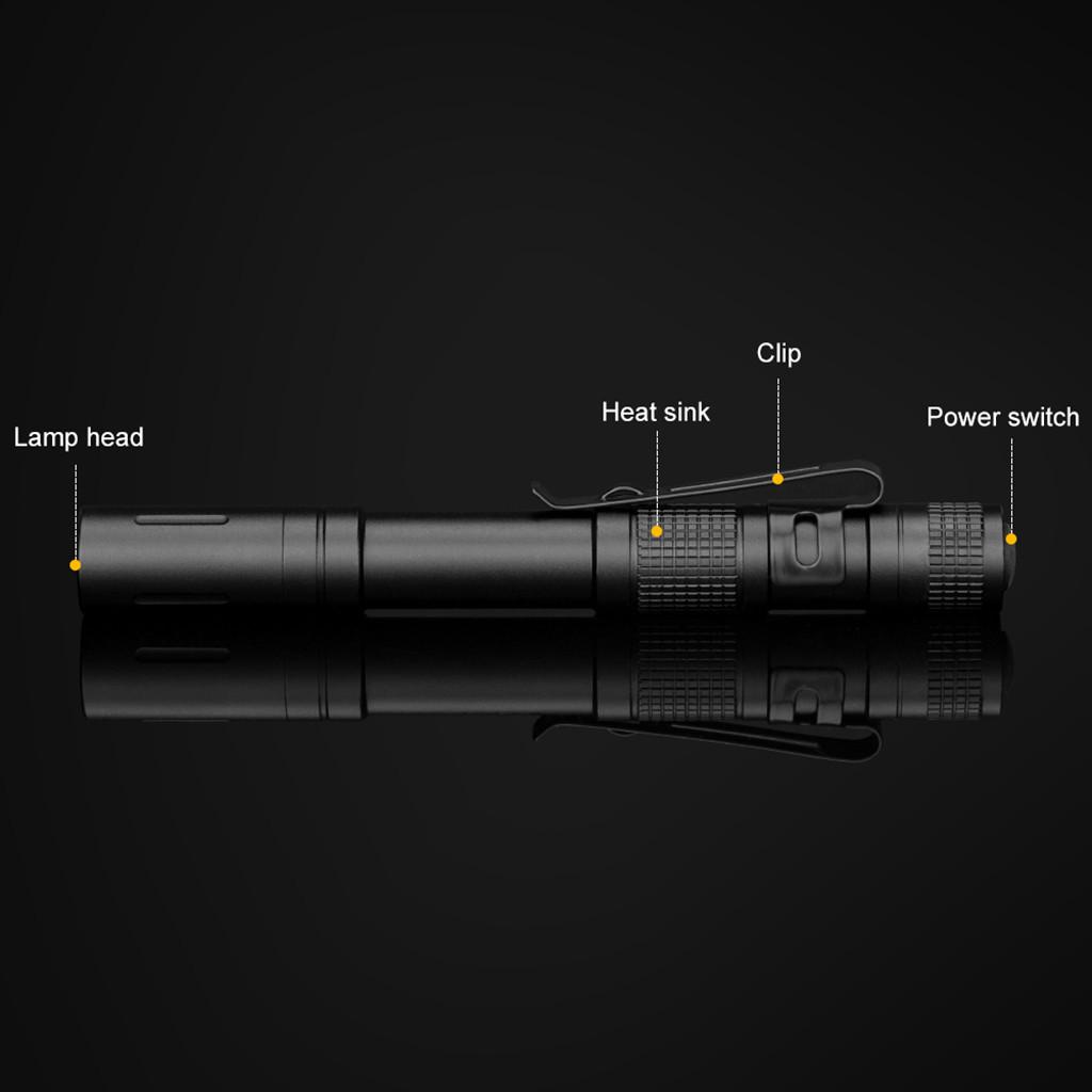 Pen Light Pocket LED Flashlight LED Torch Penlight Light Lamp