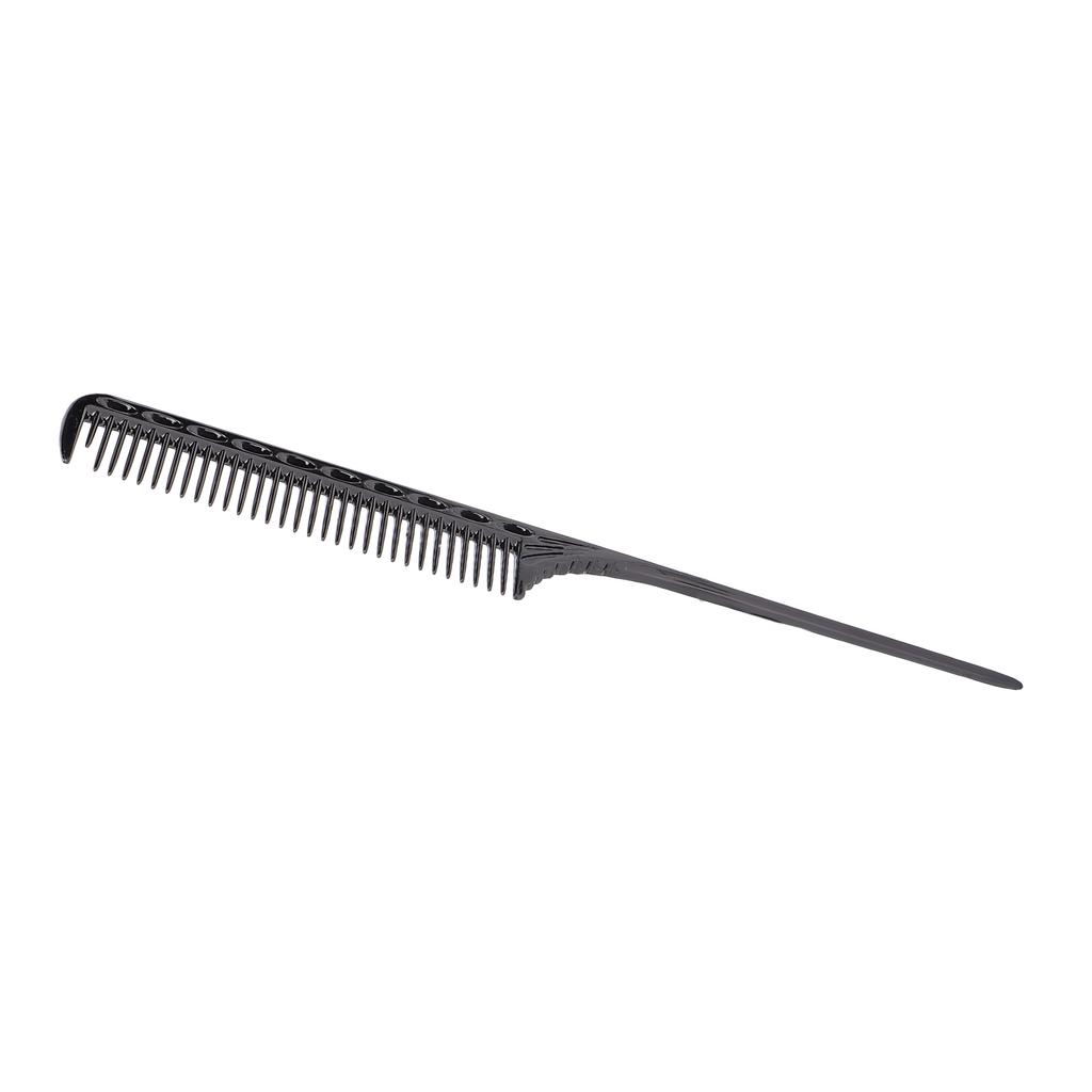 Professional Rat Tail Hair Comb Salon Hairdressing Styling Comb Barber Aluminum Metal Comb