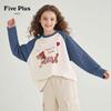 FivePlus Girls' Pure Cotton Long Sleeve T-Shirt