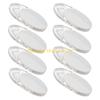 F26C 8 Pack Plastic Vertical Blinds Cord Handle Roller Blind Pull Beads Chain Suspension Pendants for Curtain Cord Weight