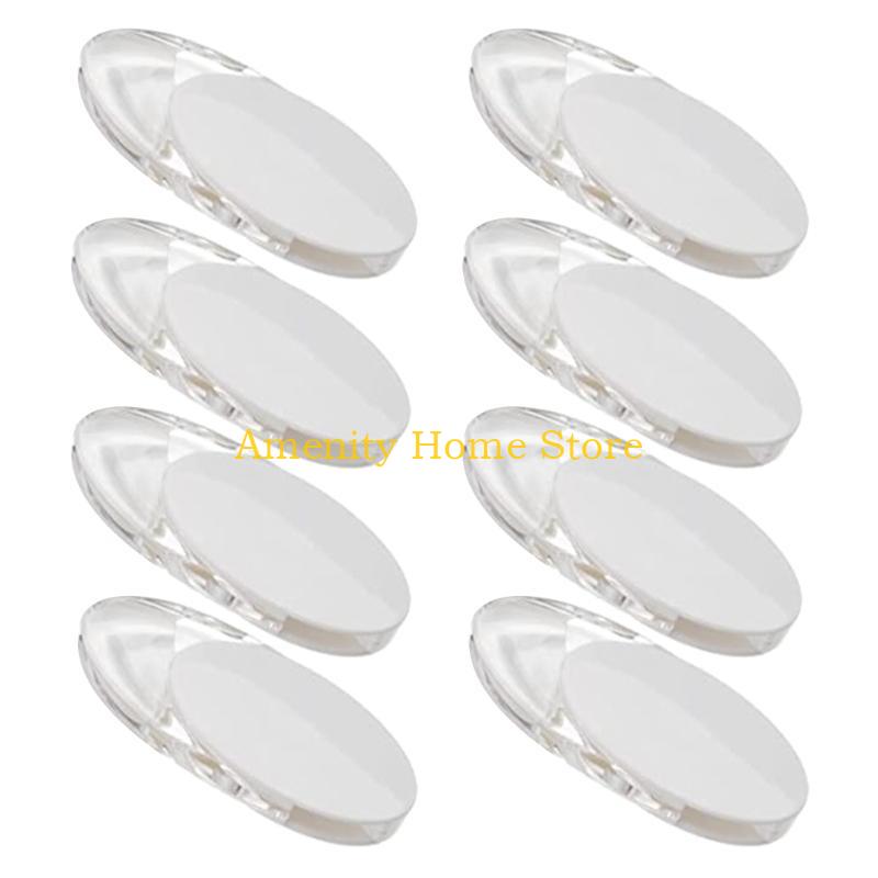 F26C 8 Pack Plastic Vertical Blinds Cord Handle Roller Blind Pull Beads Chain Suspension Pendants for Curtain Cord Weight