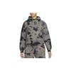 Jordan Heritage Tie-Dye Fleece-Lined Hoodie Women Tops Olive-Gray DM5239-040