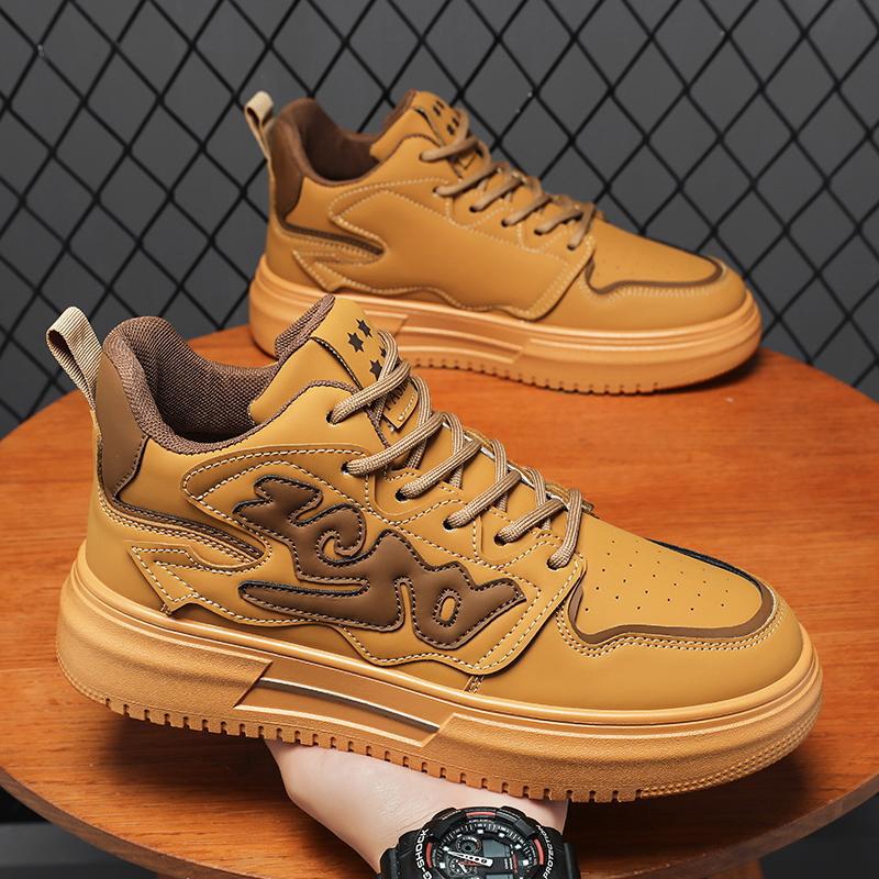 

Board shoes men s trendy shoes casual shoes 44 бежевый