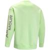 Under Armour Printed Crew Neck Sweatshirt Men Tops Green 1373800-369