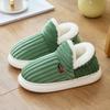 Bag heel cotton shoes winter velvet platform shoes indoor household thermal cotton shoes