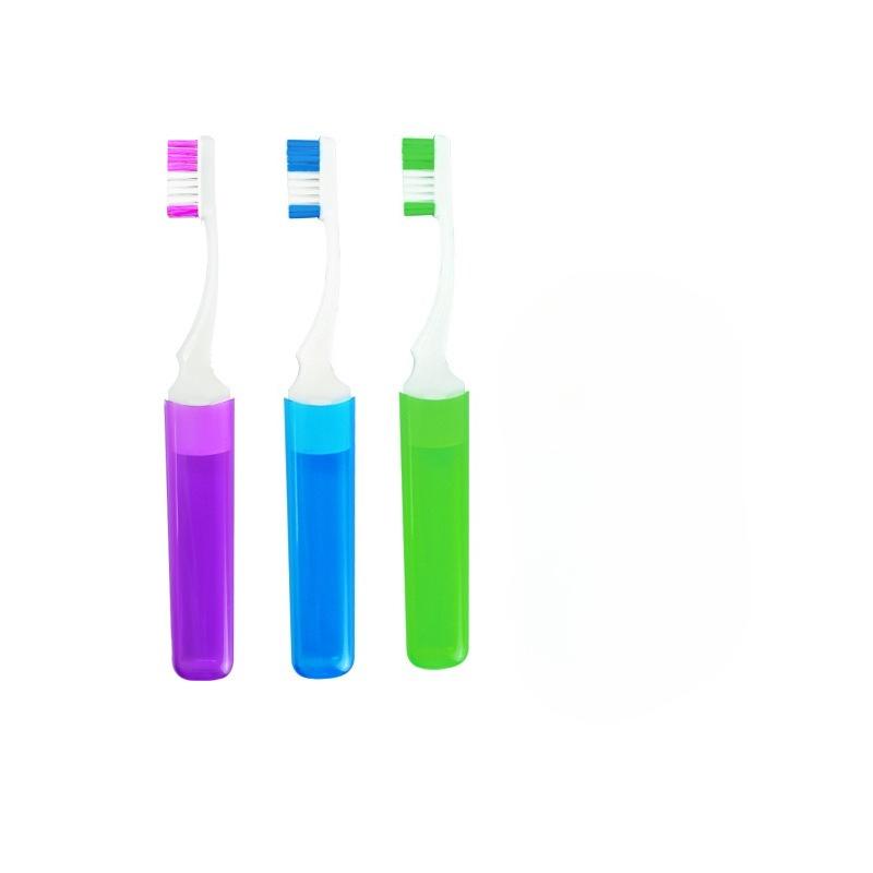 Travel Toothbrush Set,Mini Soft Portable Toothbrush with Independent Packaging Perfect for Travel, Camping, and Home Use