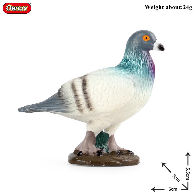 Oenux  Wild Animals Forest Orangutan Pigeon Hedgehog Aardvark Capybara Action Figure Model Figurines Pvc Collection Kids Toy