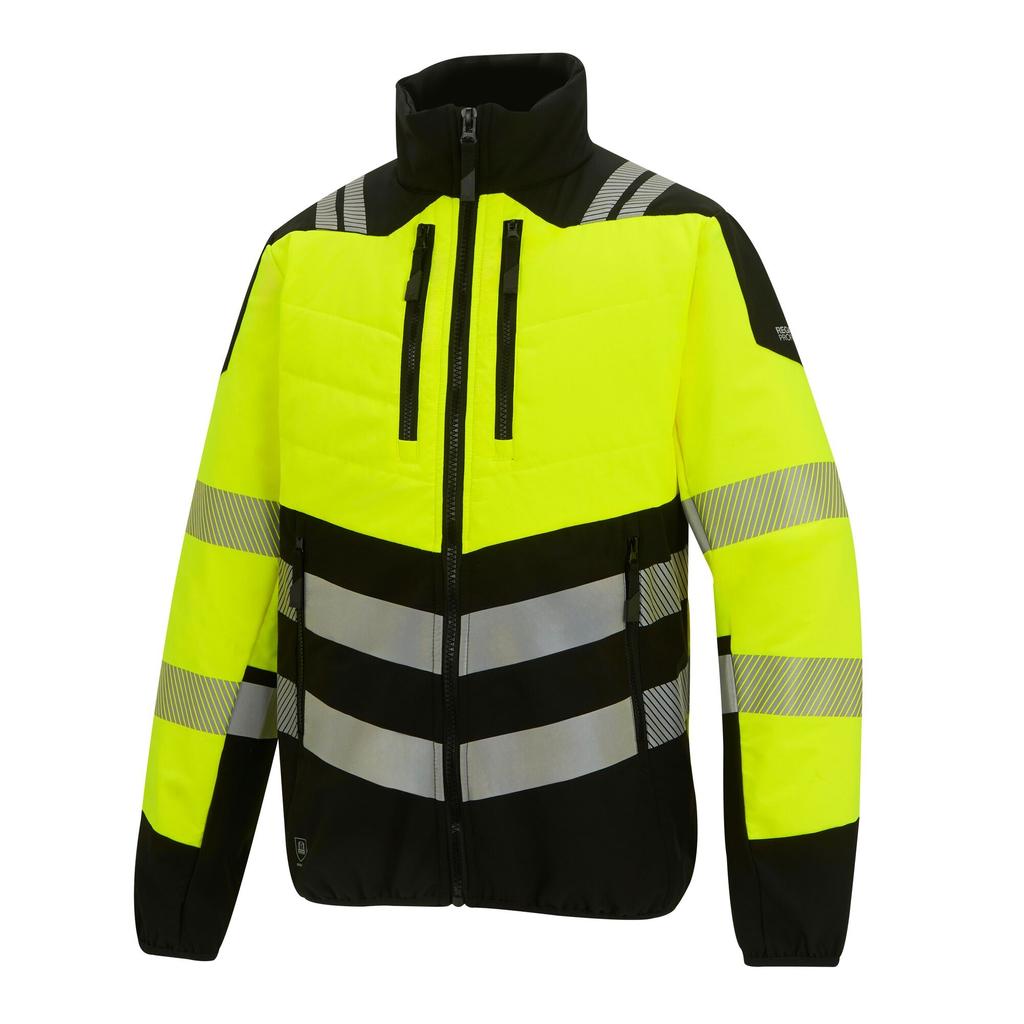 Regatta Mens X-Pro Hi-Vis Hybrid Jacket