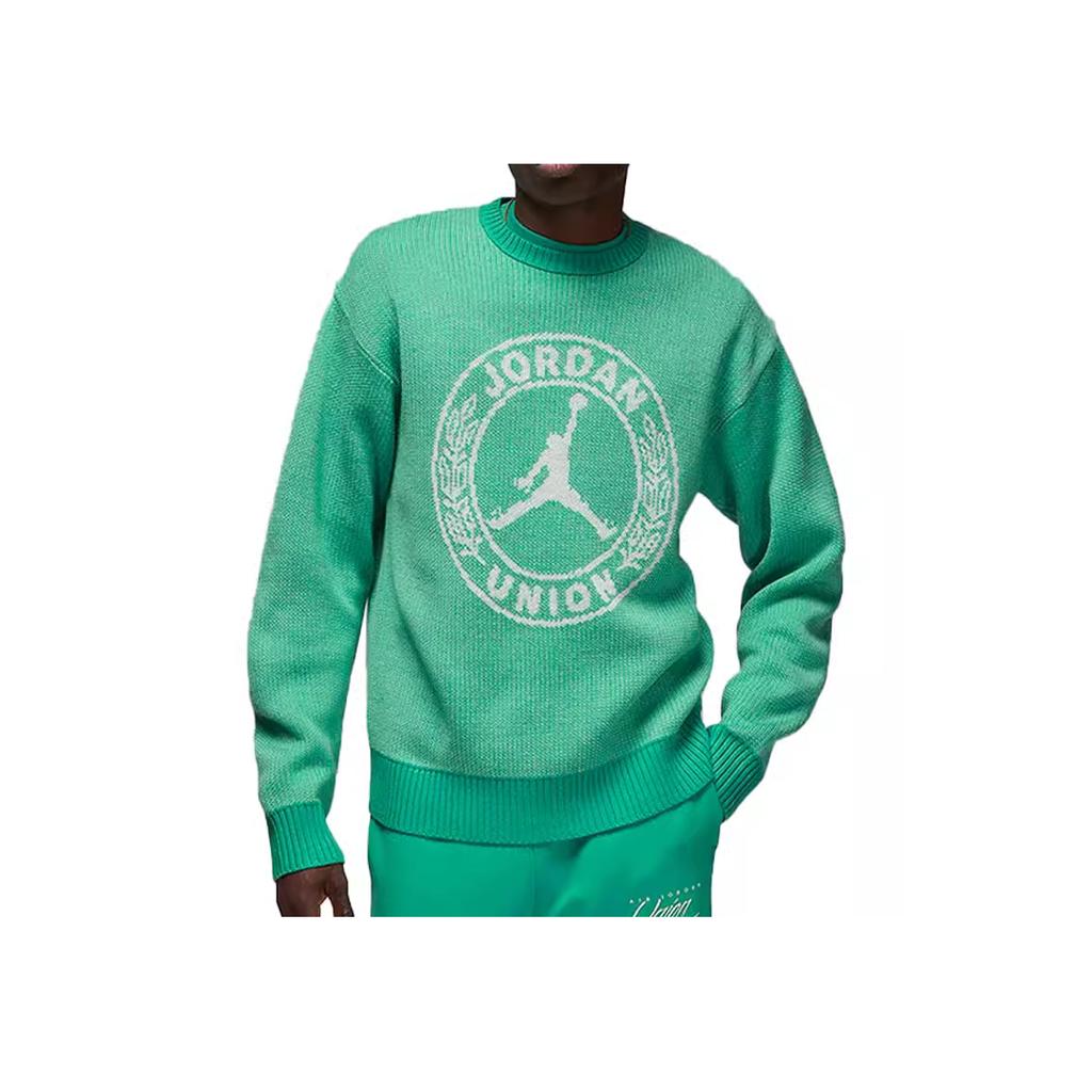 Jordan Maglione X Union MJ (Dimensionamento dell'Asia) Verde Cinetico/Bianco Uomo Streetwear DV7356-348
