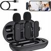 2X Wireless Lavalier Microphone for iPhone + Case