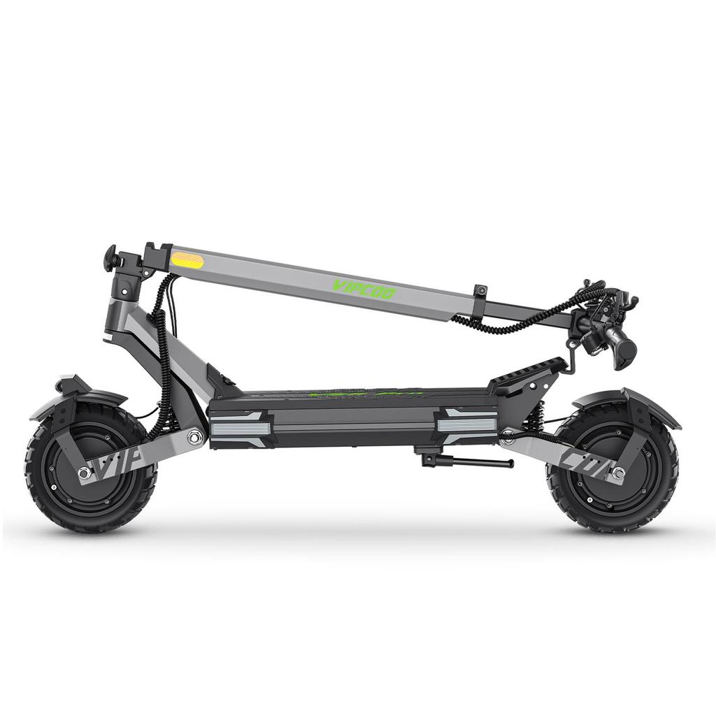 VIPCOO VC-VS6PRO All-Terrain 2*1200W Dual Motor Electric Scooter 52V20.8Ah Battery 10 Inch Off-Road Tires Outdoor Riding EScooter