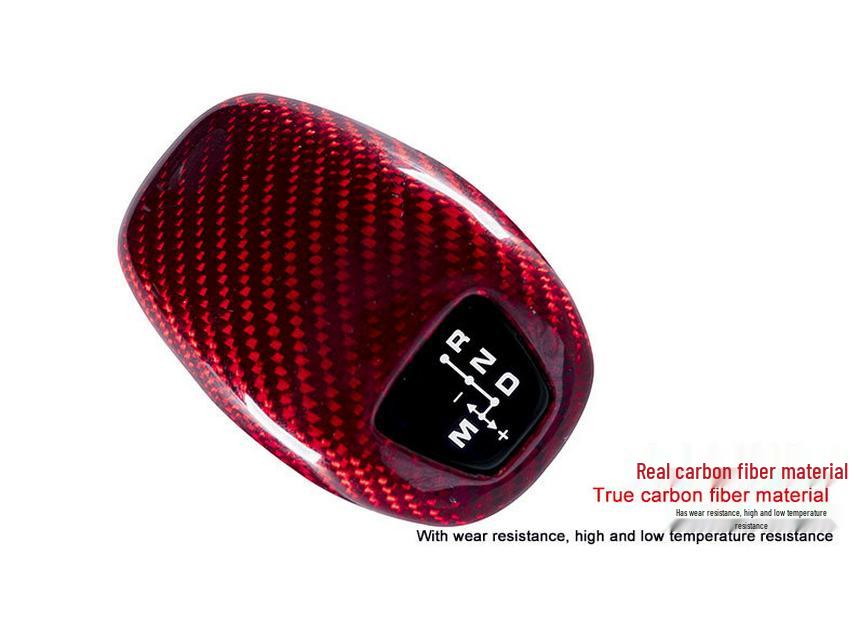 Porsche Panamera Real Carbon Fiber Gear Knob Cover