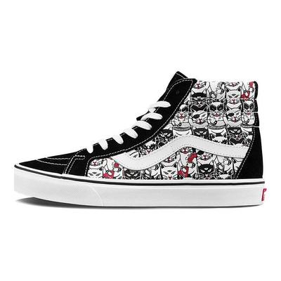 Sk8-Hi Reissue Metal Cats Sneakers Unisex Neri Bianco Vero VN0A4BV8BCL