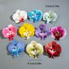 1/10Pcs 3D Butterfly Orchid Brooch Simulation Elegant Plants Brooch For Women Girls Pretty Flowers Jewelry Clothes Backpack Pins