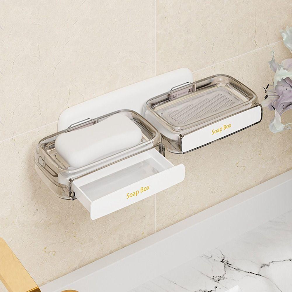 

Настенный ящик для мыла, не требующий перфорации, стеллаж для хранения, портативный туалет для хранения