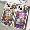 D-Decor T-Theft A-Auto G-GTA Joc Video Carcasă Telefon Piele Dură Pentru IPhone 14 13 16 Mini 15 14 11 12 Pro Max Plus Fundas