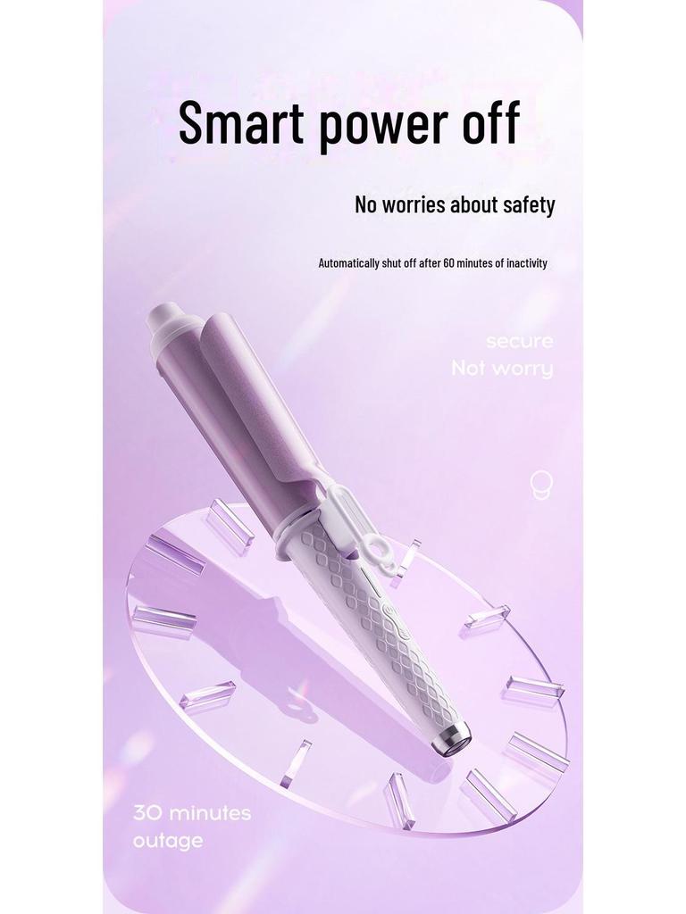 40mm Large Curling Iron with Negative Ion for Long-Lasting Waves