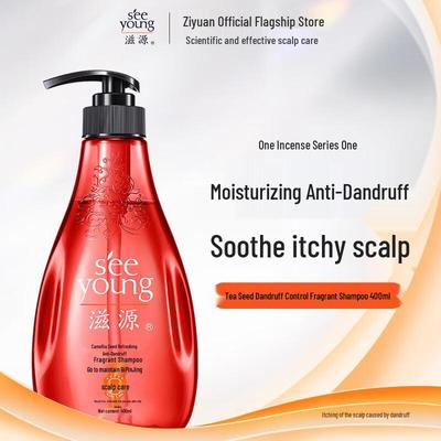 Tea Seed Refreshing Anti-Dandruff Fragrant Shampoo 400ml