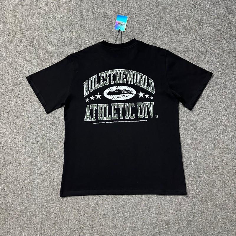 Corteiz Short Sleeve T-Shirt Streetwear Casual Hip Hop Couple Tee Men Women