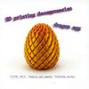 3D Printed Dragon Egg Stress Reliever Toy - Creative Prank Gift Party Ornament Gentle Twisting Motion Children'S Plaything