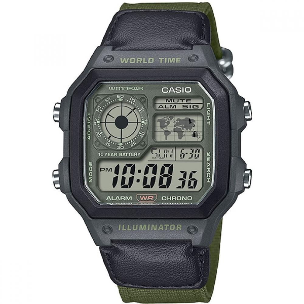 

Casio Military Style Model Ae 1200whub 3ajf